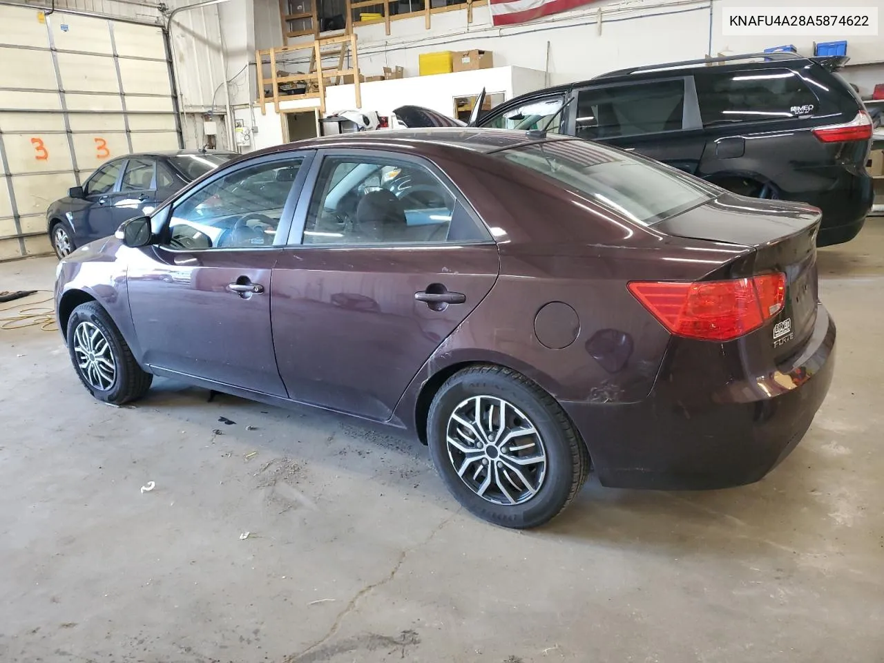 2010 Kia Forte Ex VIN: KNAFU4A28A5874622 Lot: 80217994