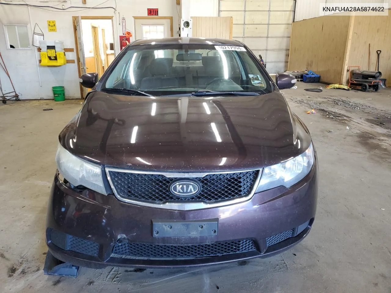 2010 Kia Forte Ex VIN: KNAFU4A28A5874622 Lot: 80217994