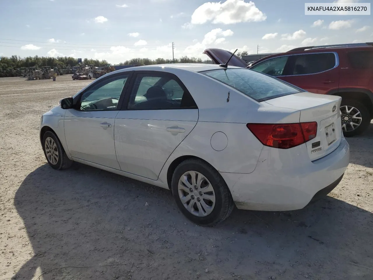 2010 Kia Forte Ex VIN: KNAFU4A2XA5816270 Lot: 80286514