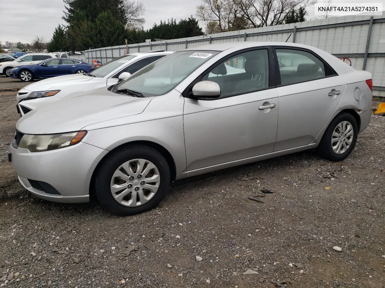 2010 Kia Forte Lx VIN: KNAFT4A21A5274351 Lot: 80648844