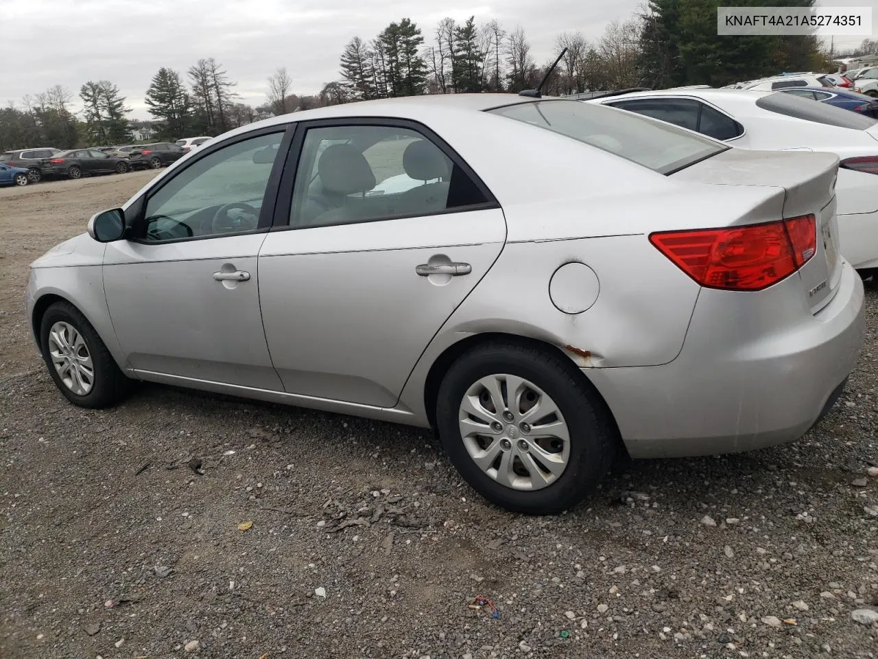 2010 Kia Forte Lx VIN: KNAFT4A21A5274351 Lot: 80648844