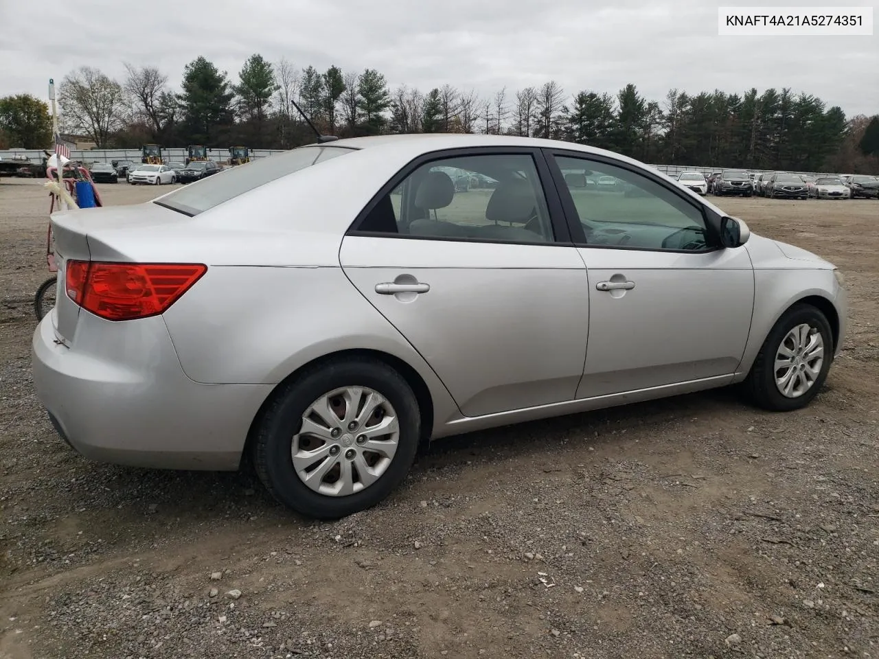 2010 Kia Forte Lx VIN: KNAFT4A21A5274351 Lot: 80648844