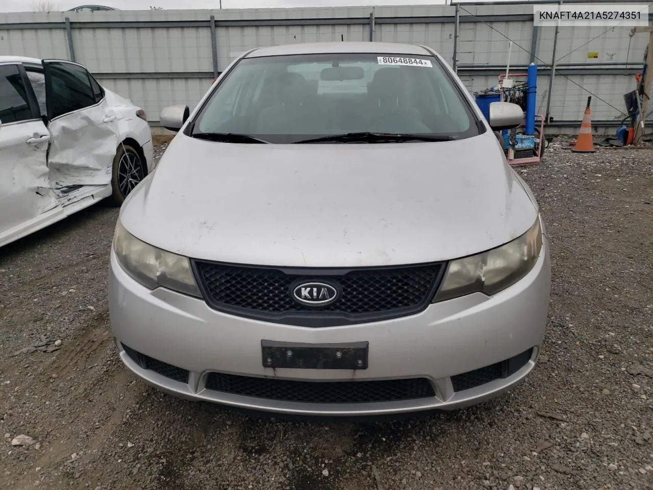 2010 Kia Forte Lx VIN: KNAFT4A21A5274351 Lot: 80648844