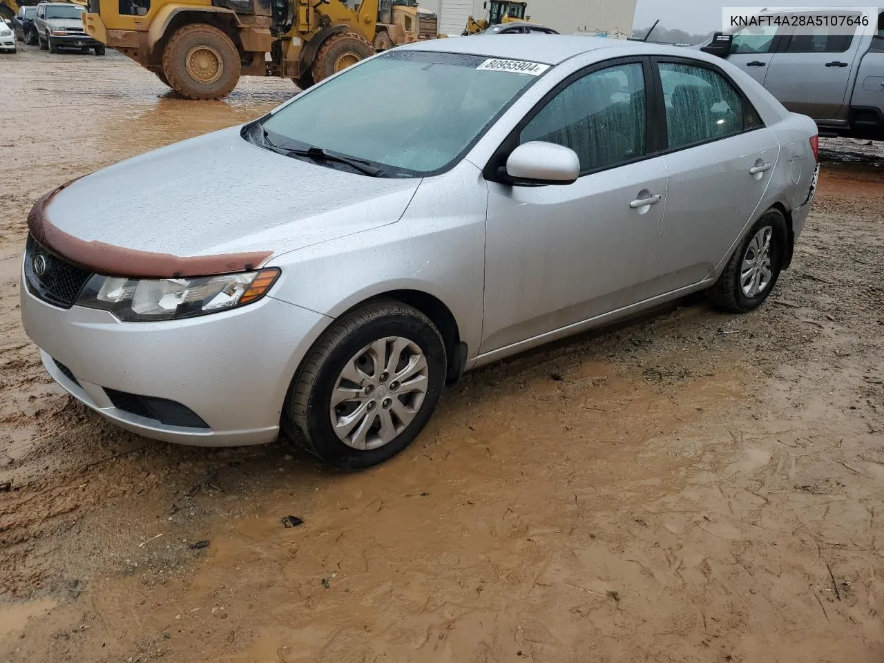 2010 Kia Forte Lx VIN: KNAFT4A28A5107646 Lot: 80955904