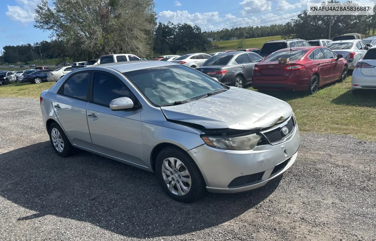 2010 Kia Forte Ex VIN: KNAFU4A28A5836887 Lot: 80991854