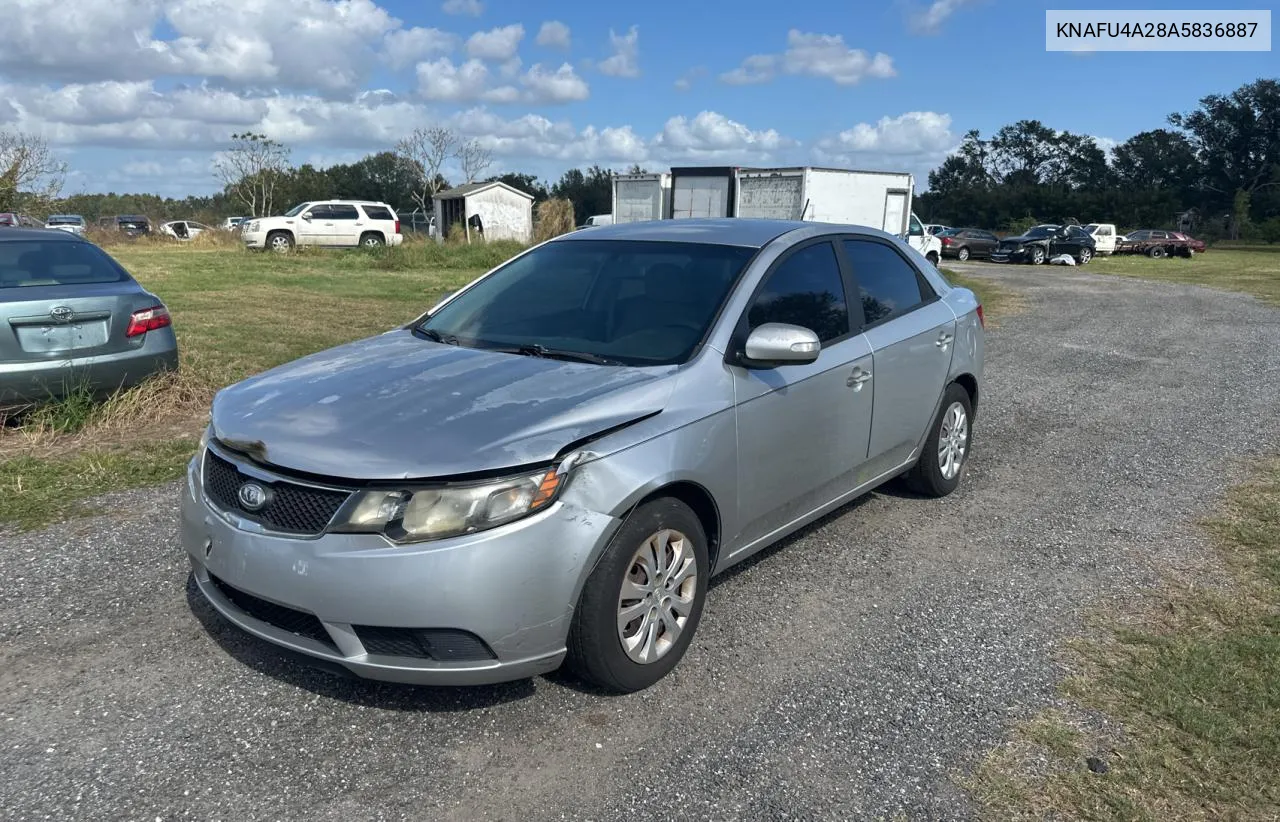 2010 Kia Forte Ex VIN: KNAFU4A28A5836887 Lot: 80991854