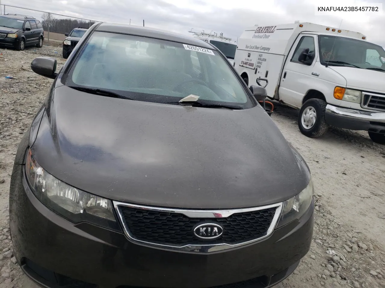 KNAFU4A23B5457782 2011 Kia Forte Ex