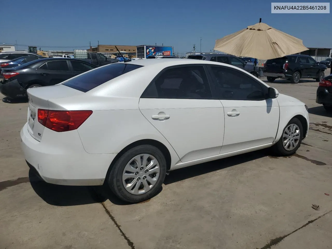 KNAFU4A22B5461208 2011 Kia Forte Ex