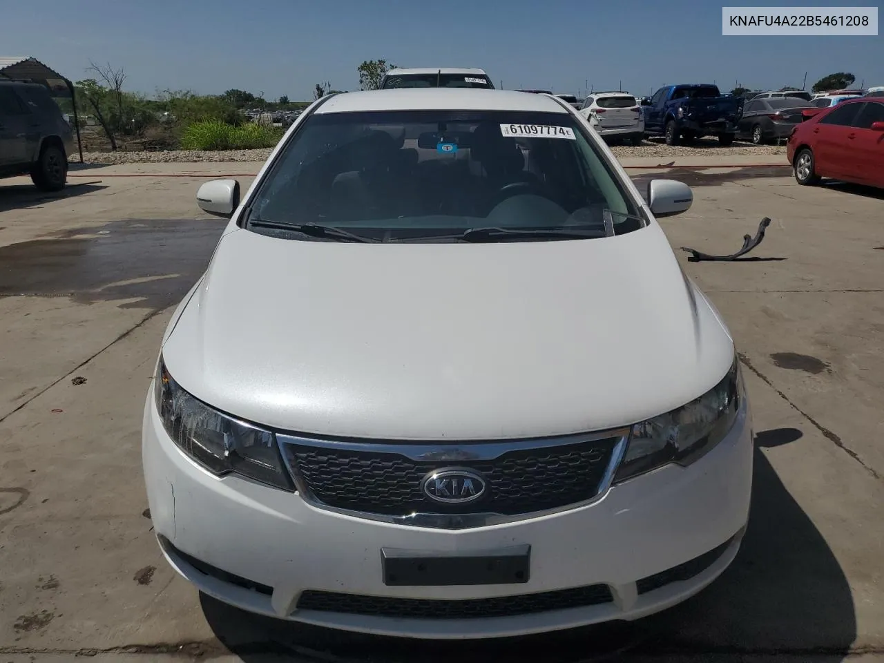 KNAFU4A22B5461208 2011 Kia Forte Ex