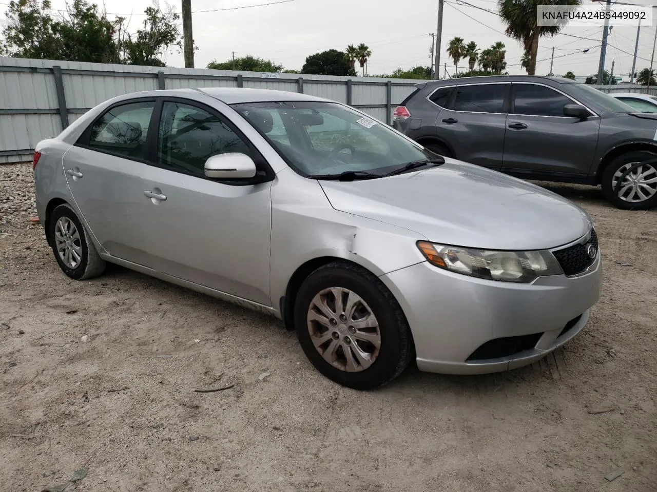 2011 Kia Forte Ex VIN: KNAFU4A24B5449092 Lot: 61679584