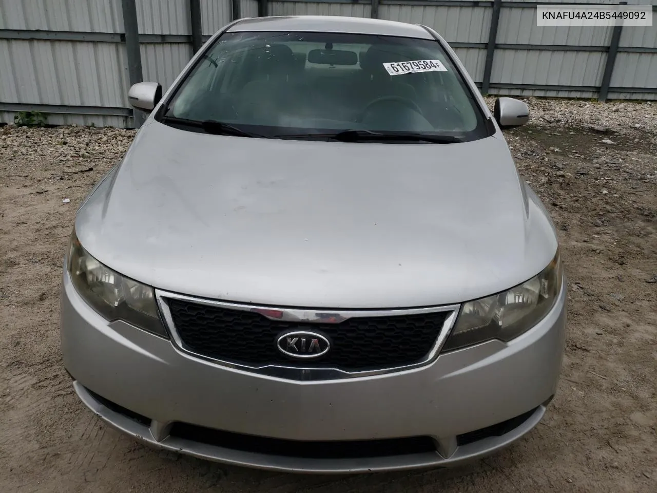 KNAFU4A24B5449092 2011 Kia Forte Ex