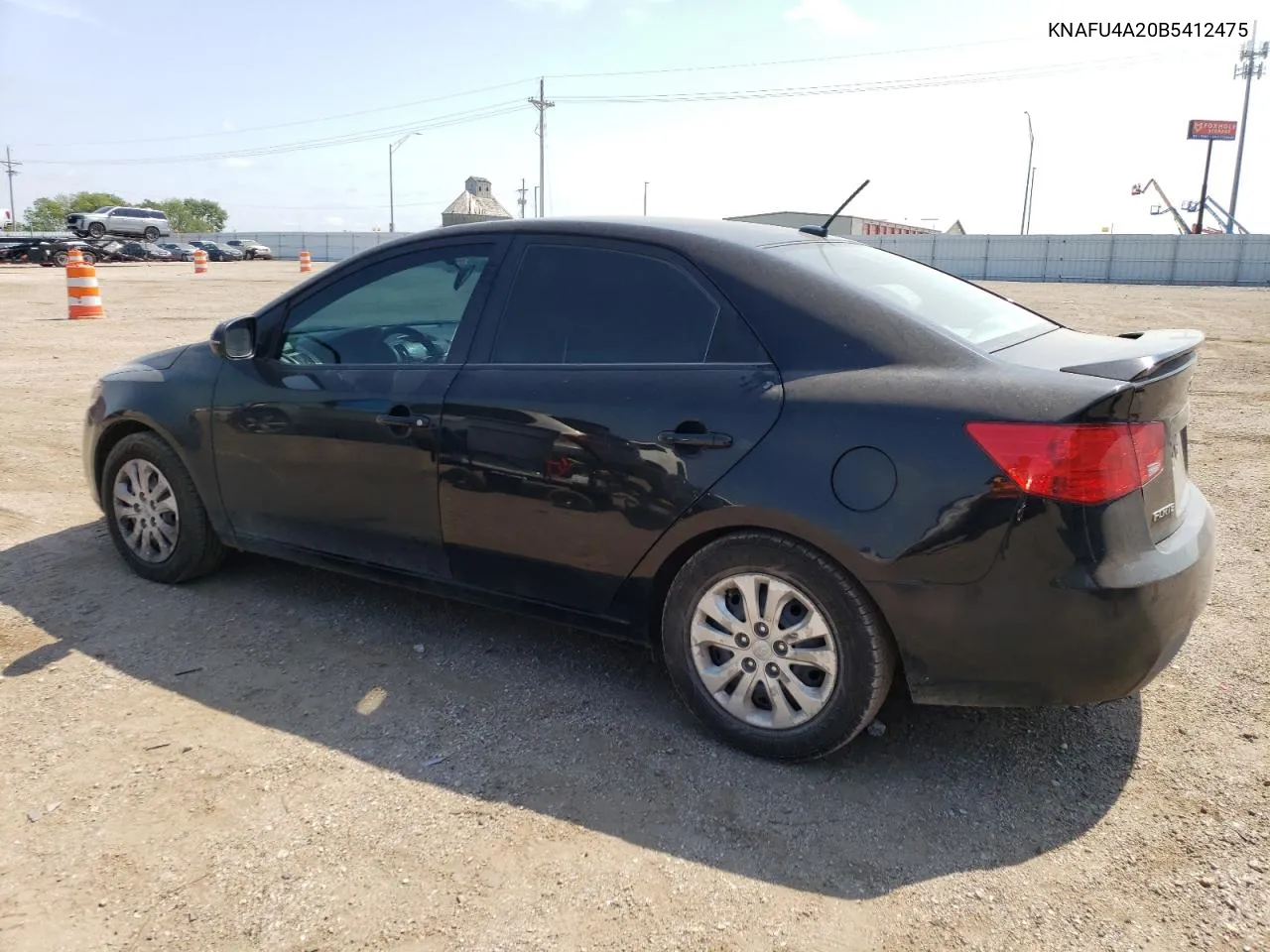 2011 Kia Forte Ex VIN: KNAFU4A20B5412475 Lot: 61951744