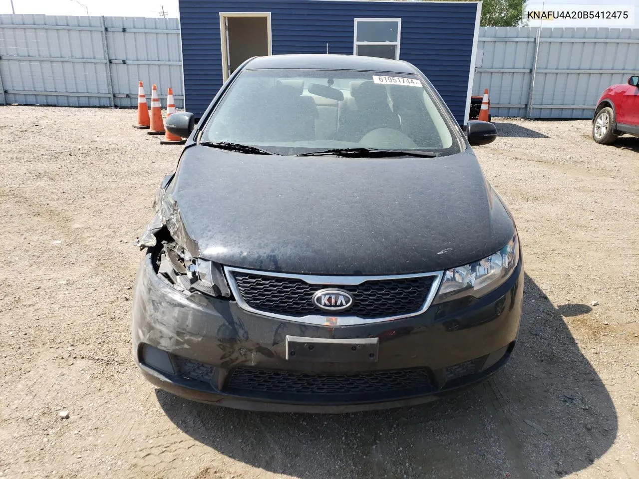 2011 Kia Forte Ex VIN: KNAFU4A20B5412475 Lot: 61951744