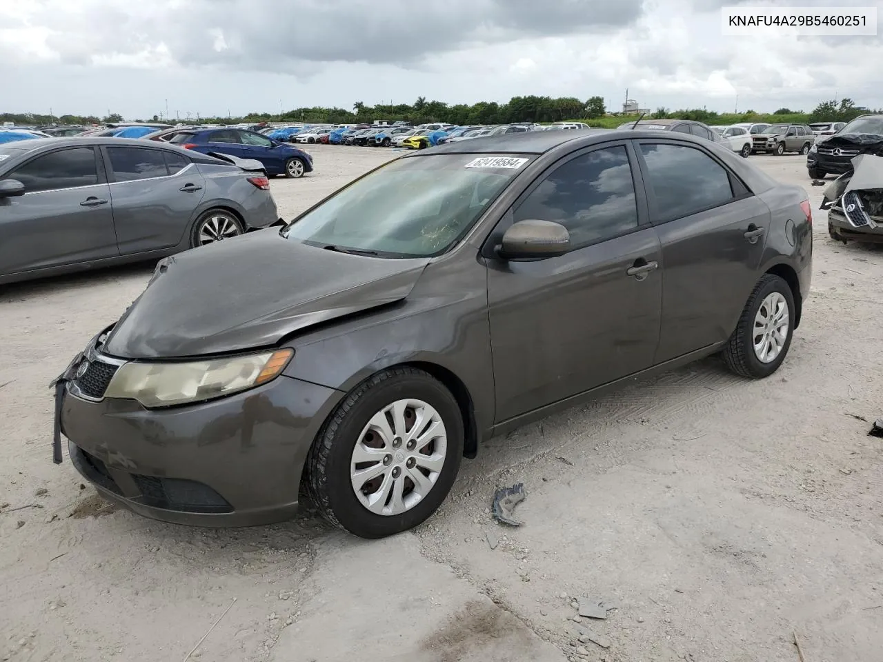 2011 Kia Forte Ex VIN: KNAFU4A29B5460251 Lot: 62419584