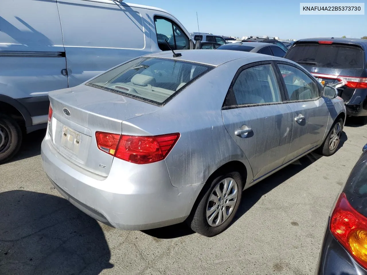 2011 Kia Forte Ex VIN: KNAFU4A22B5373730 Lot: 63652504