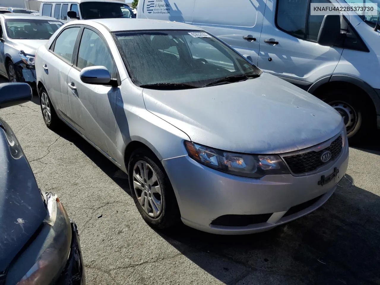 2011 Kia Forte Ex VIN: KNAFU4A22B5373730 Lot: 63652504