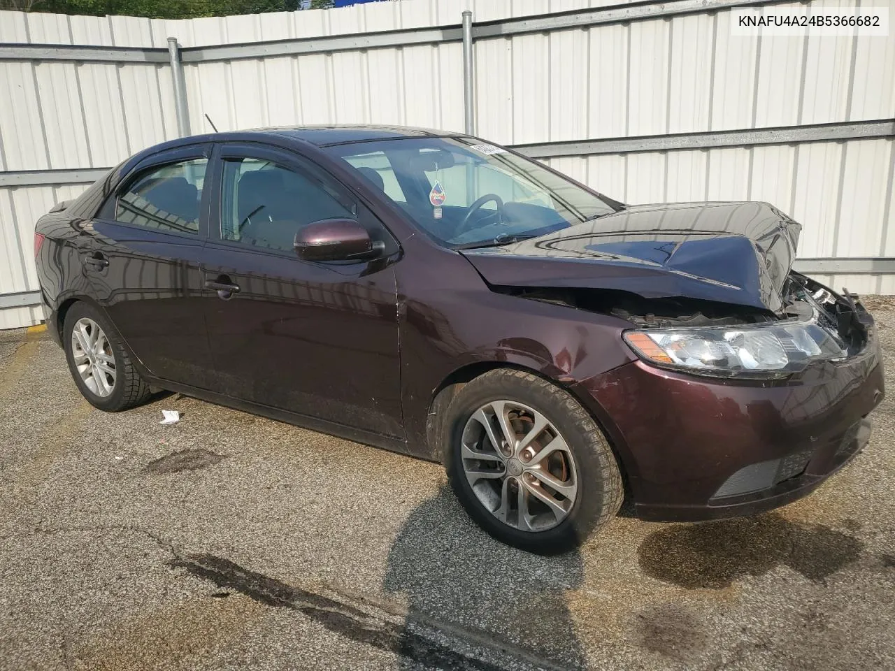 KNAFU4A24B5366682 2011 Kia Forte Ex