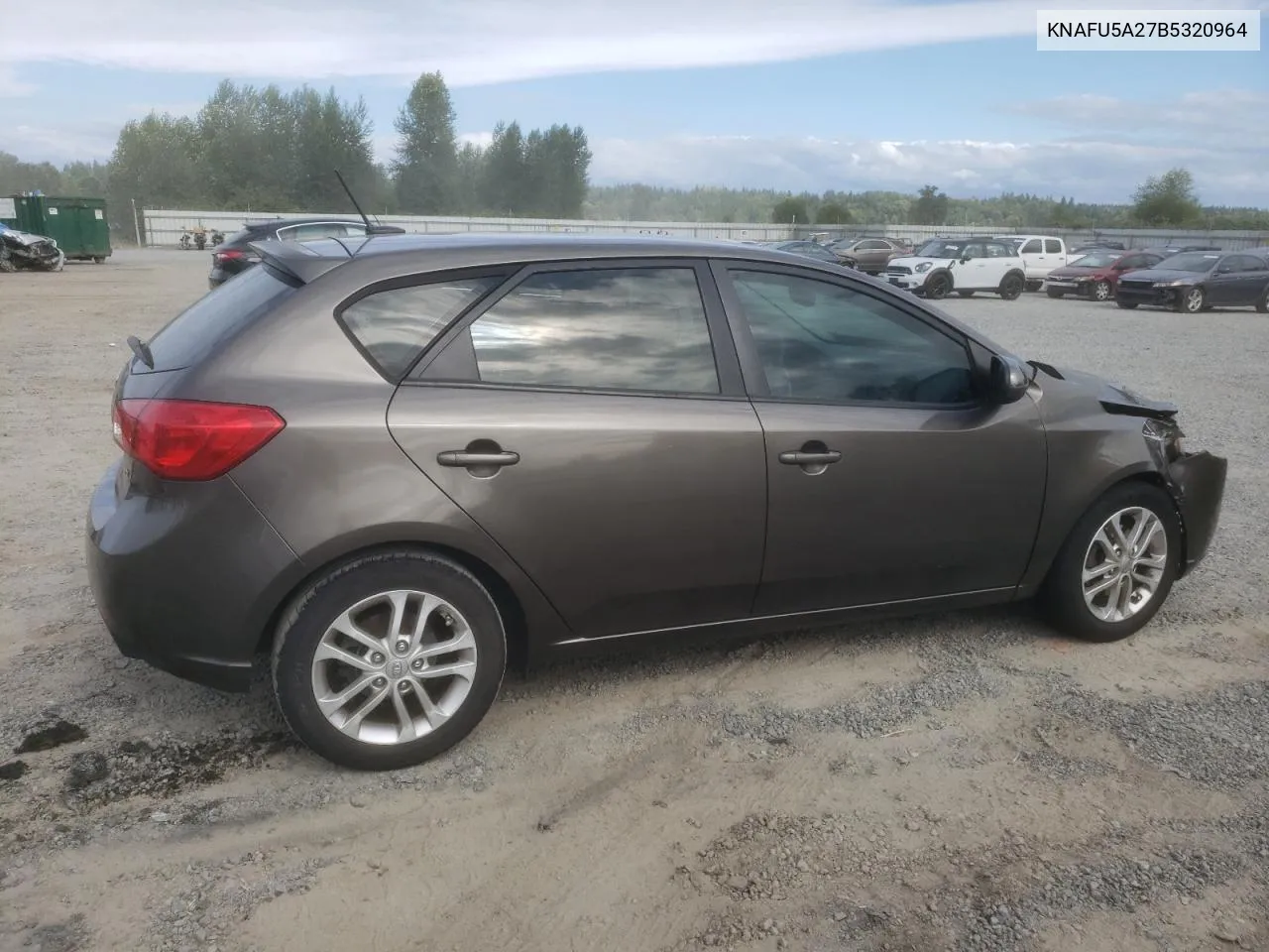 KNAFU5A27B5320964 2011 Kia Forte Ex