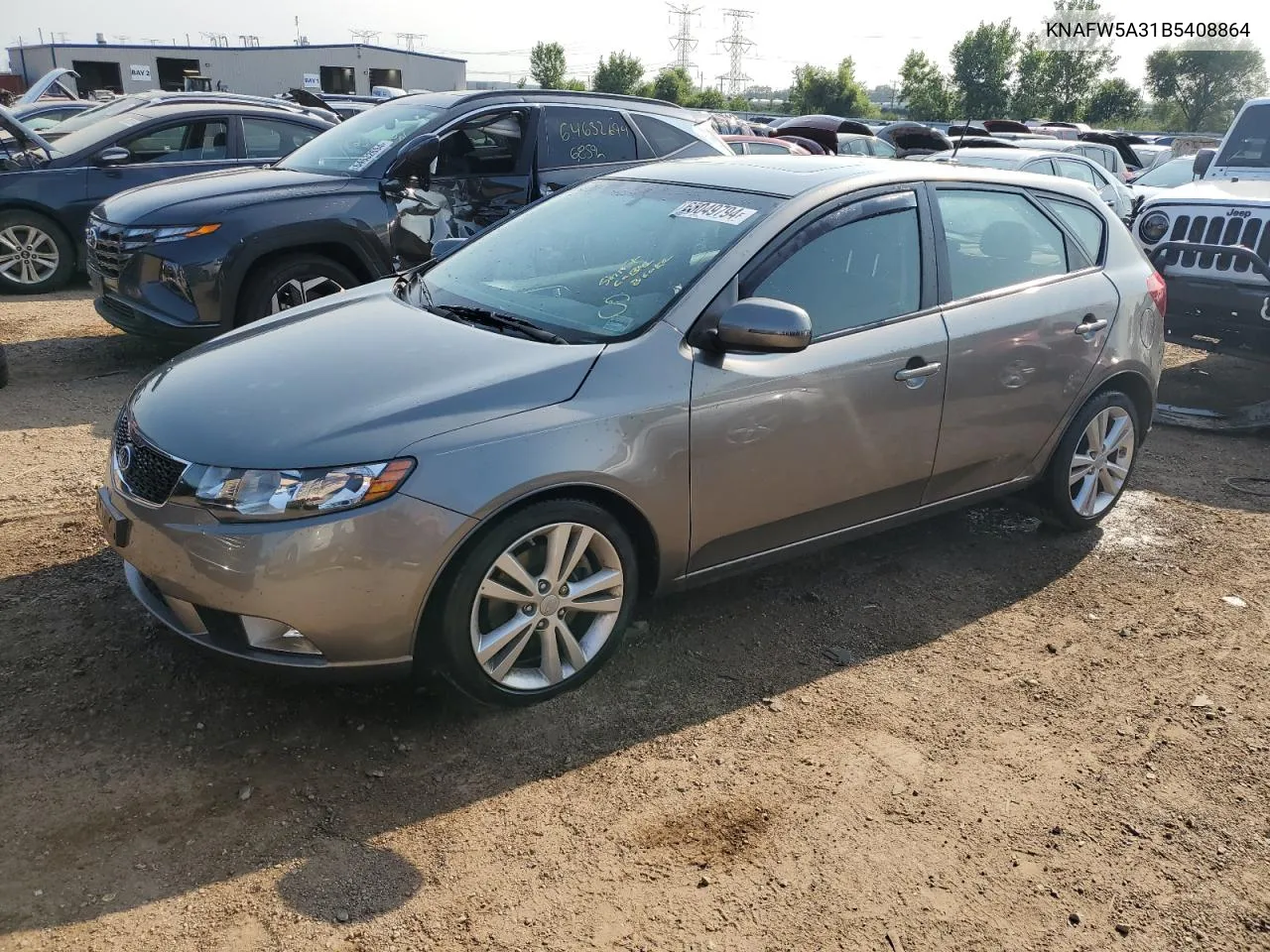 2011 Kia Forte Sx VIN: KNAFW5A31B5408864 Lot: 65049794