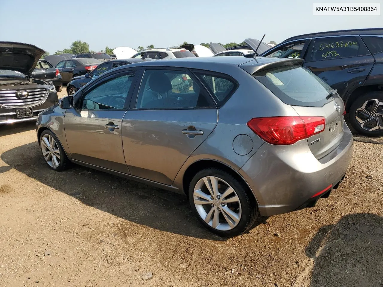 2011 Kia Forte Sx VIN: KNAFW5A31B5408864 Lot: 65049794