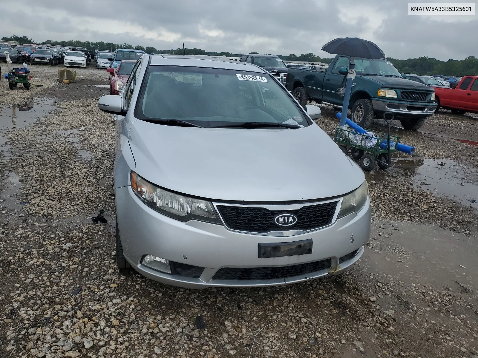 2011 Kia Forte Sx VIN: KNAFW5A33B5325601 Lot: 66198274