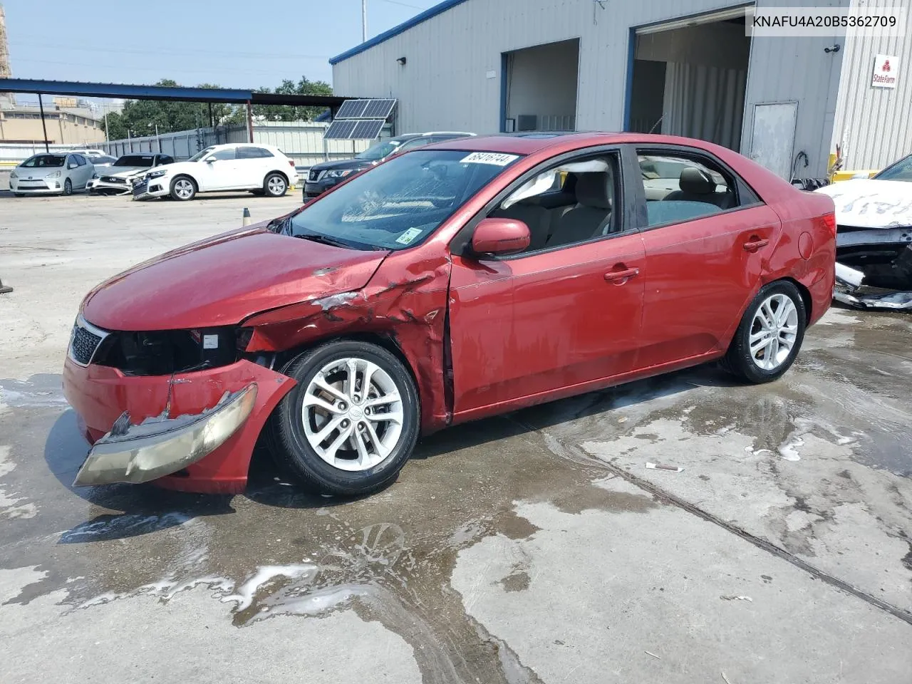 2011 Kia Forte Ex VIN: KNAFU4A20B5362709 Lot: 66416744