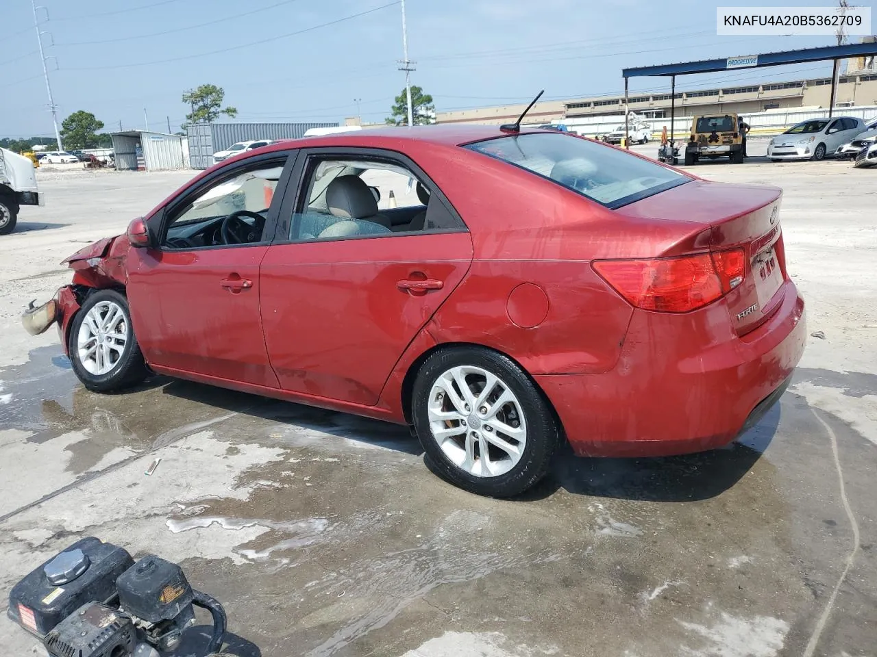 2011 Kia Forte Ex VIN: KNAFU4A20B5362709 Lot: 66416744