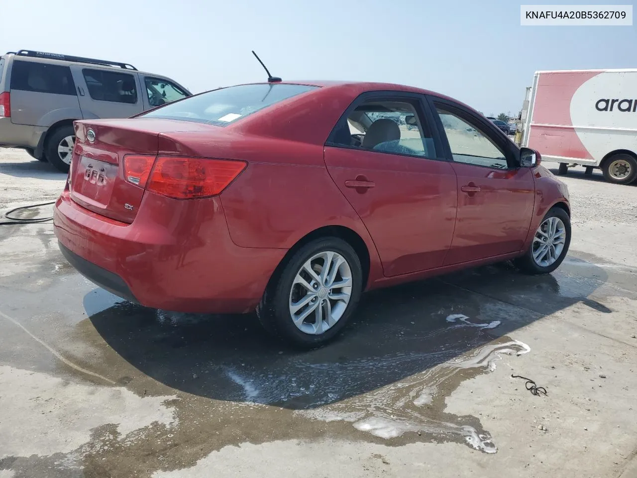 2011 Kia Forte Ex VIN: KNAFU4A20B5362709 Lot: 66416744