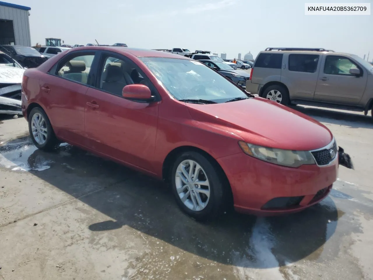 2011 Kia Forte Ex VIN: KNAFU4A20B5362709 Lot: 66416744