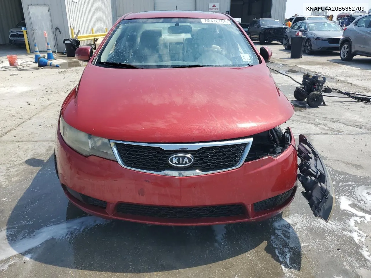 2011 Kia Forte Ex VIN: KNAFU4A20B5362709 Lot: 66416744