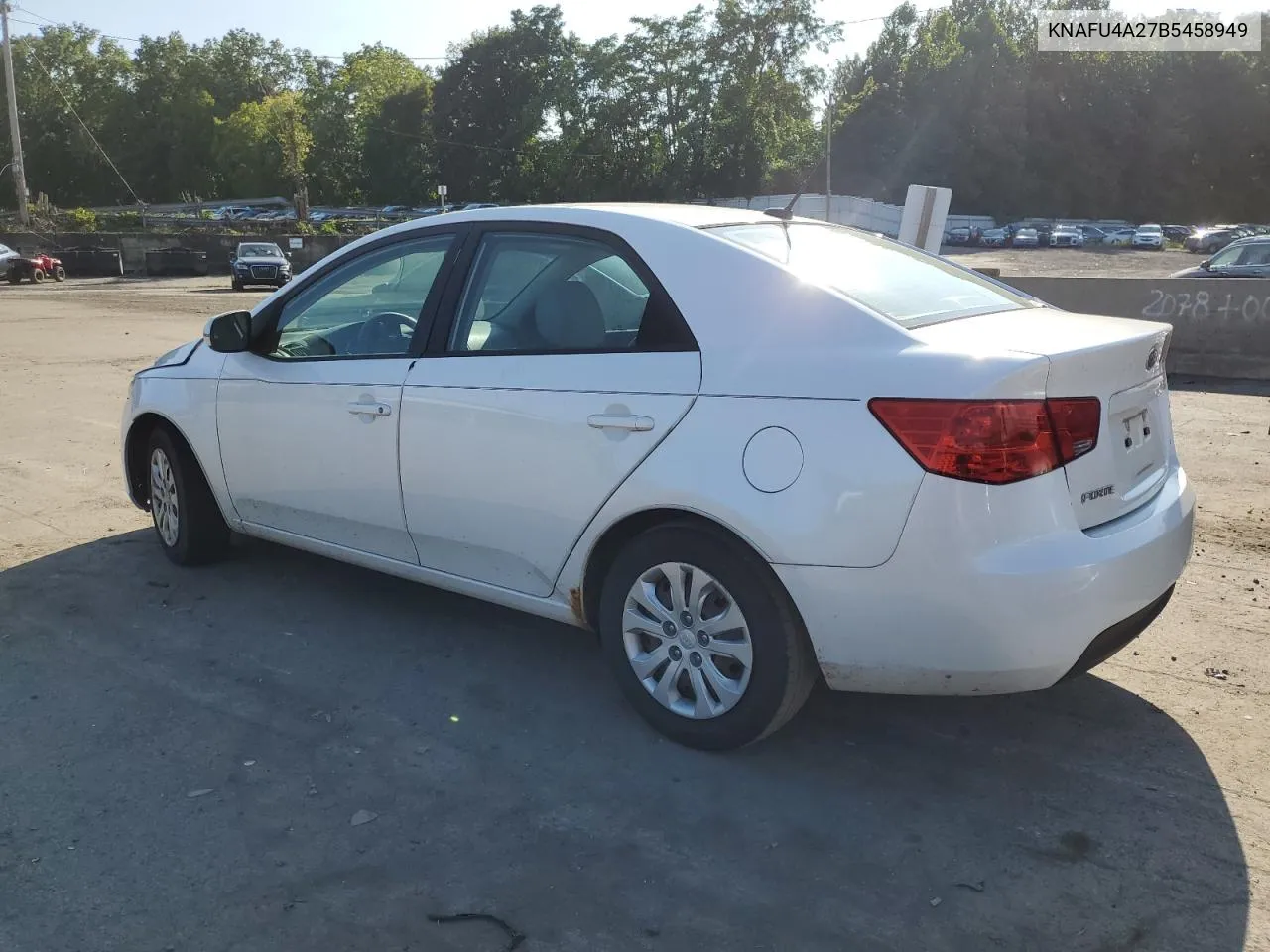 KNAFU4A27B5458949 2011 Kia Forte Ex