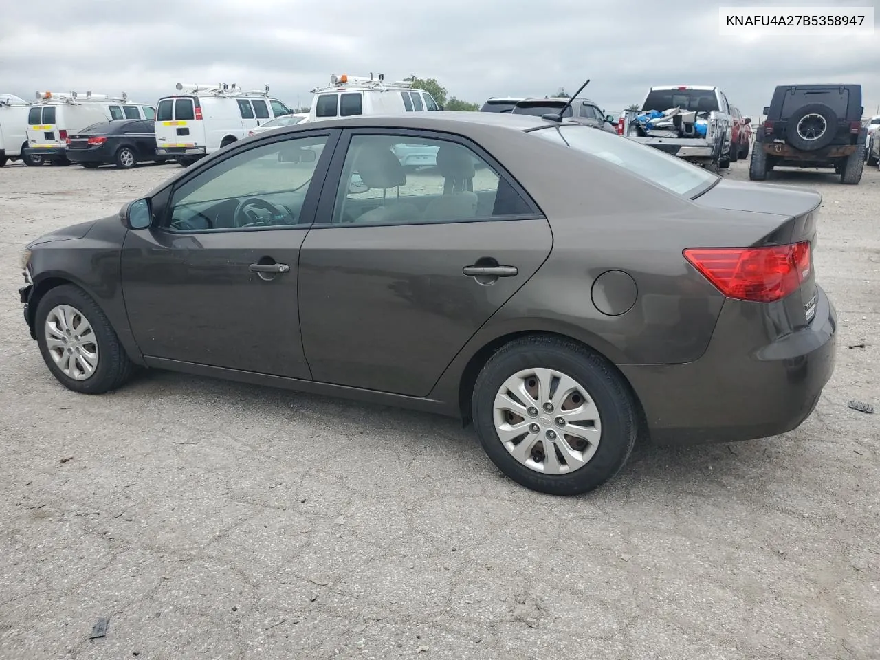 2011 Kia Forte Ex VIN: KNAFU4A27B5358947 Lot: 68000984