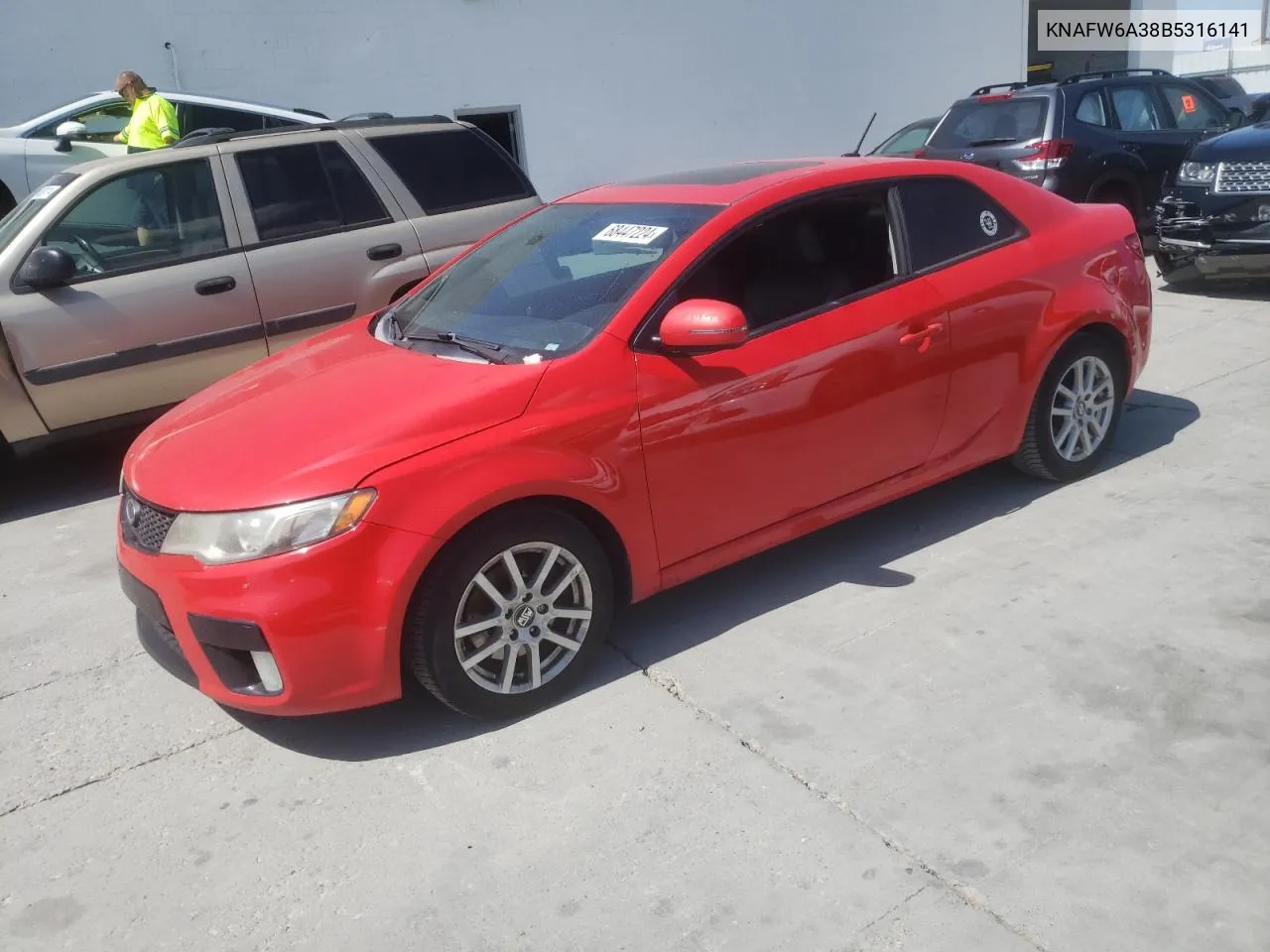 KNAFW6A38B5316141 2011 Kia Forte Sx