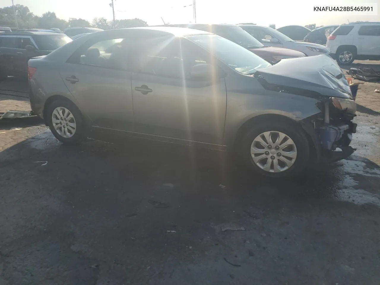 2011 Kia Forte Ex VIN: KNAFU4A28B5465991 Lot: 68584834