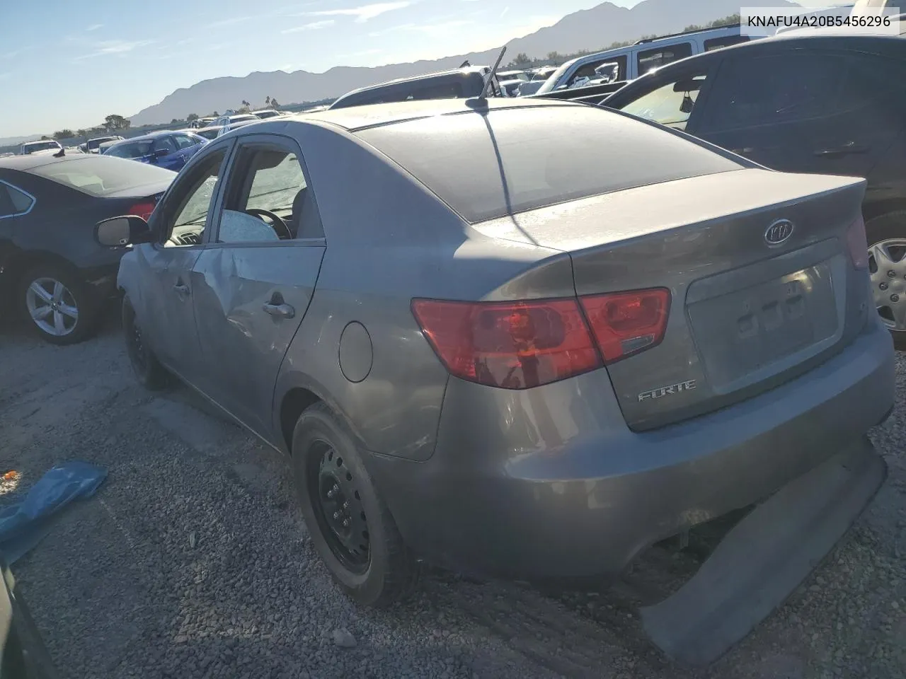 2011 Kia Forte Ex VIN: KNAFU4A20B5456296 Lot: 68593984