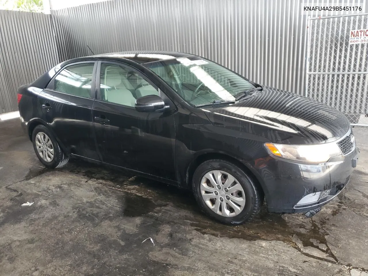 KNAFU4A29B5451176 2011 Kia Forte Ex