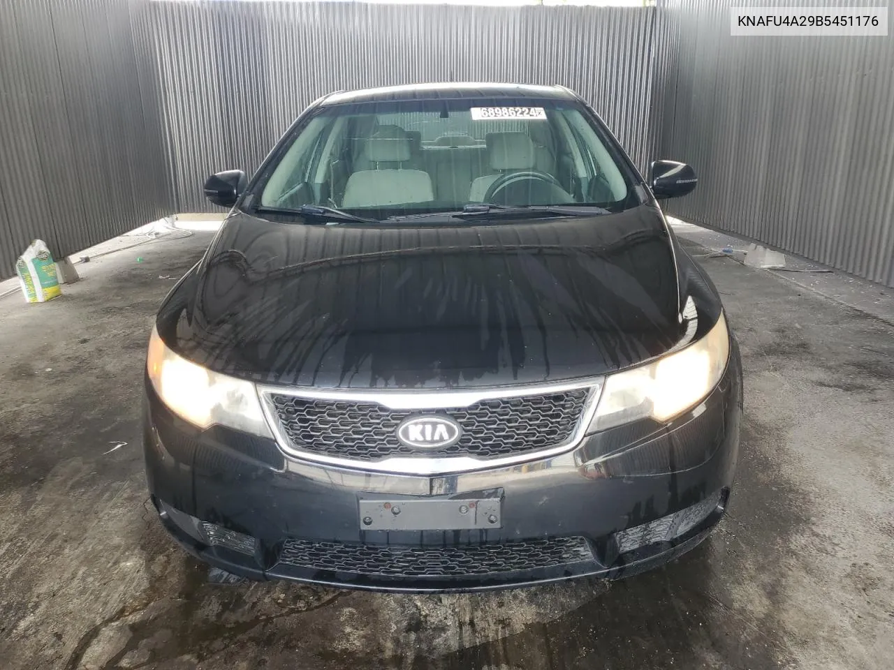 KNAFU4A29B5451176 2011 Kia Forte Ex