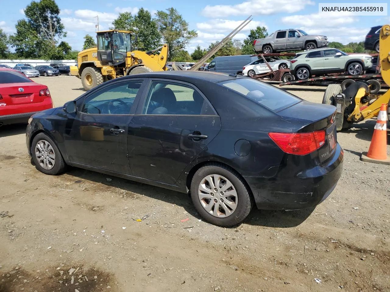 2011 Kia Forte Ex VIN: KNAFU4A23B5455918 Lot: 70126944