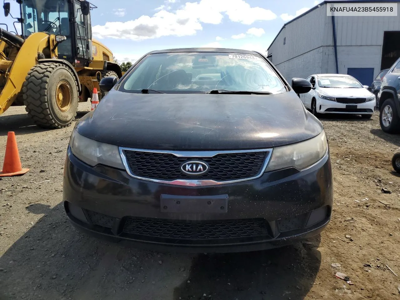 2011 Kia Forte Ex VIN: KNAFU4A23B5455918 Lot: 70126944