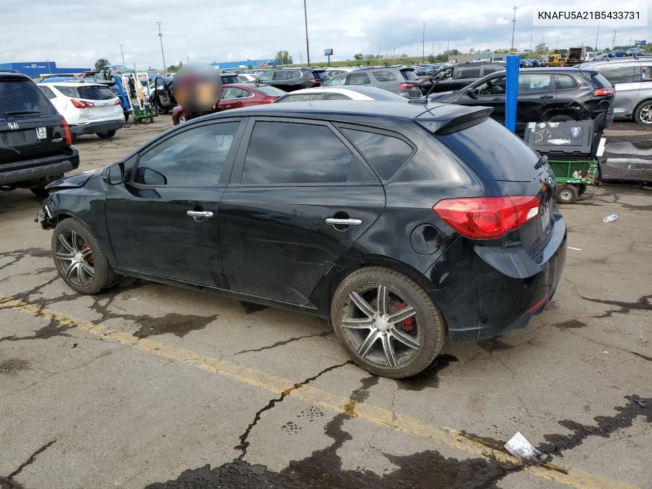 2011 Kia Forte Ex VIN: KNAFU5A21B5433731 Lot: 70197804