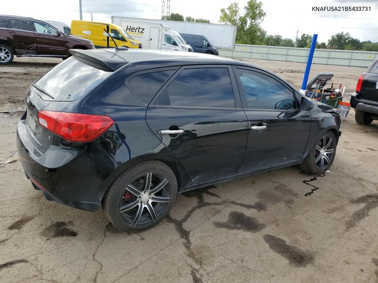 KNAFU5A21B5433731 2011 Kia Forte Ex