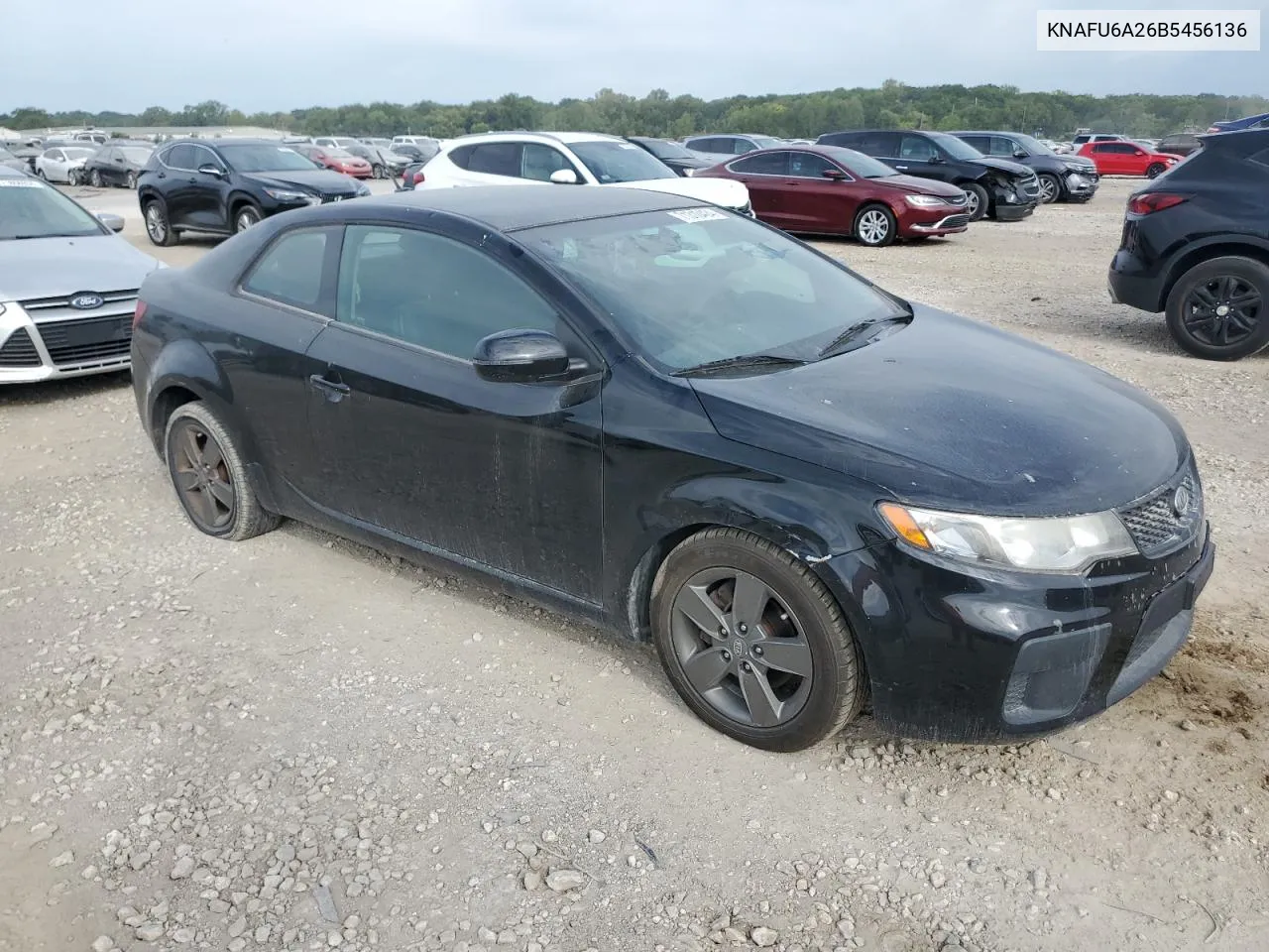 2011 Kia Forte Ex VIN: KNAFU6A26B5456136 Lot: 71310424