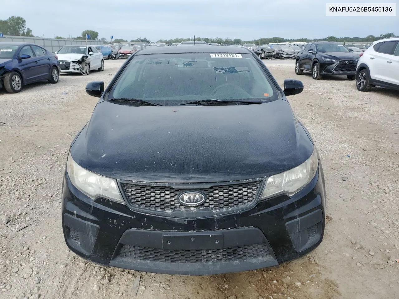 2011 Kia Forte Ex VIN: KNAFU6A26B5456136 Lot: 71310424