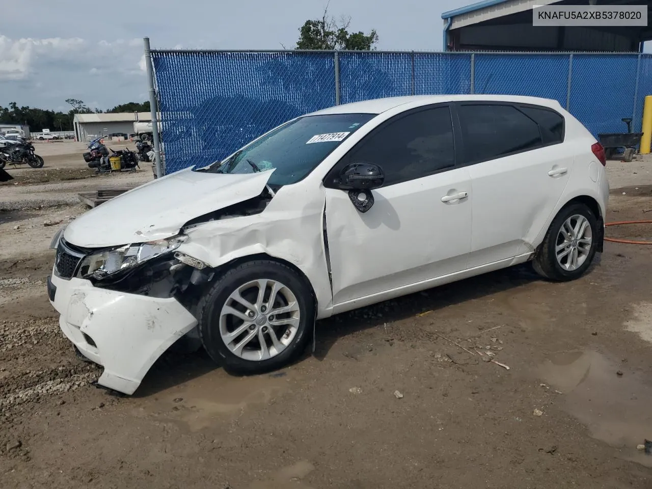 2011 Kia Forte Ex VIN: KNAFU5A2XB5378020 Lot: 71477914