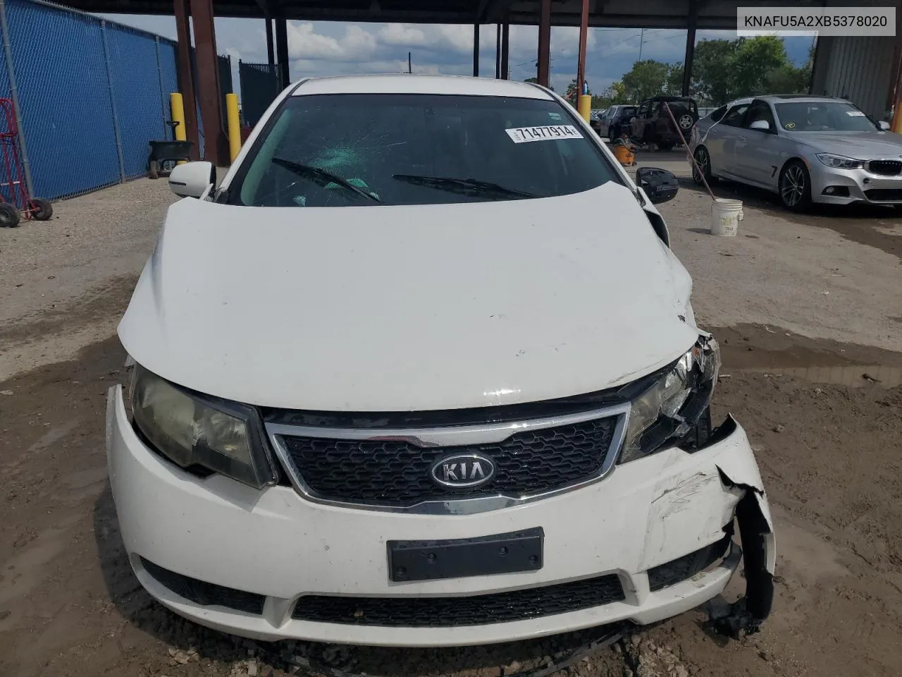 2011 Kia Forte Ex VIN: KNAFU5A2XB5378020 Lot: 71477914