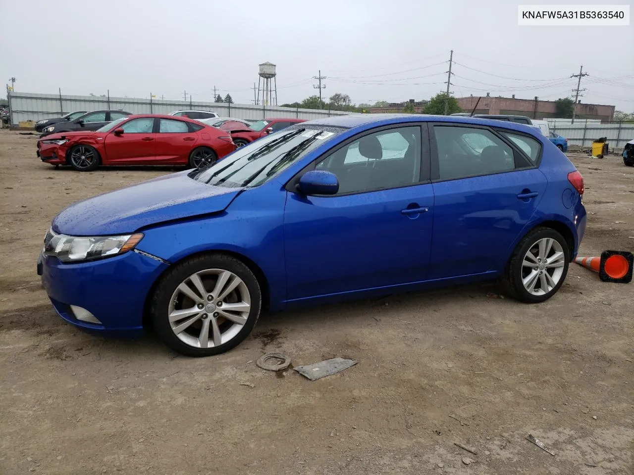 2011 Kia Forte Sx VIN: KNAFW5A31B5363540 Lot: 71851344