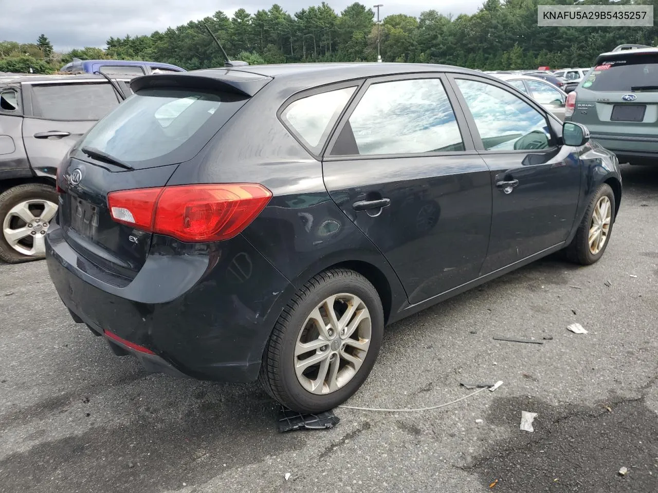 2011 Kia Forte Ex VIN: KNAFU5A29B5435257 Lot: 72054584