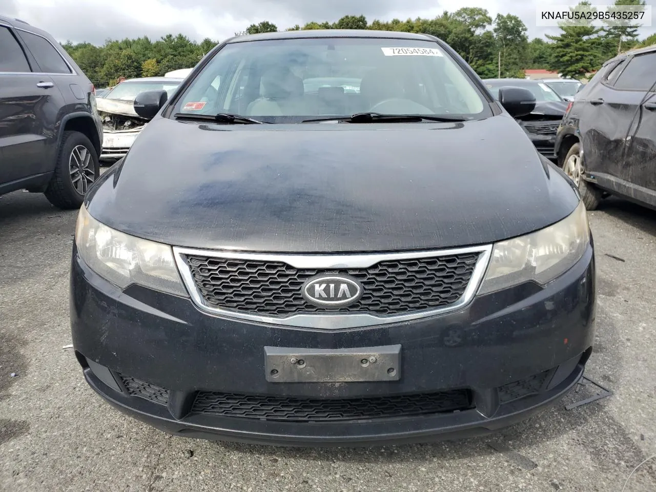 2011 Kia Forte Ex VIN: KNAFU5A29B5435257 Lot: 72054584