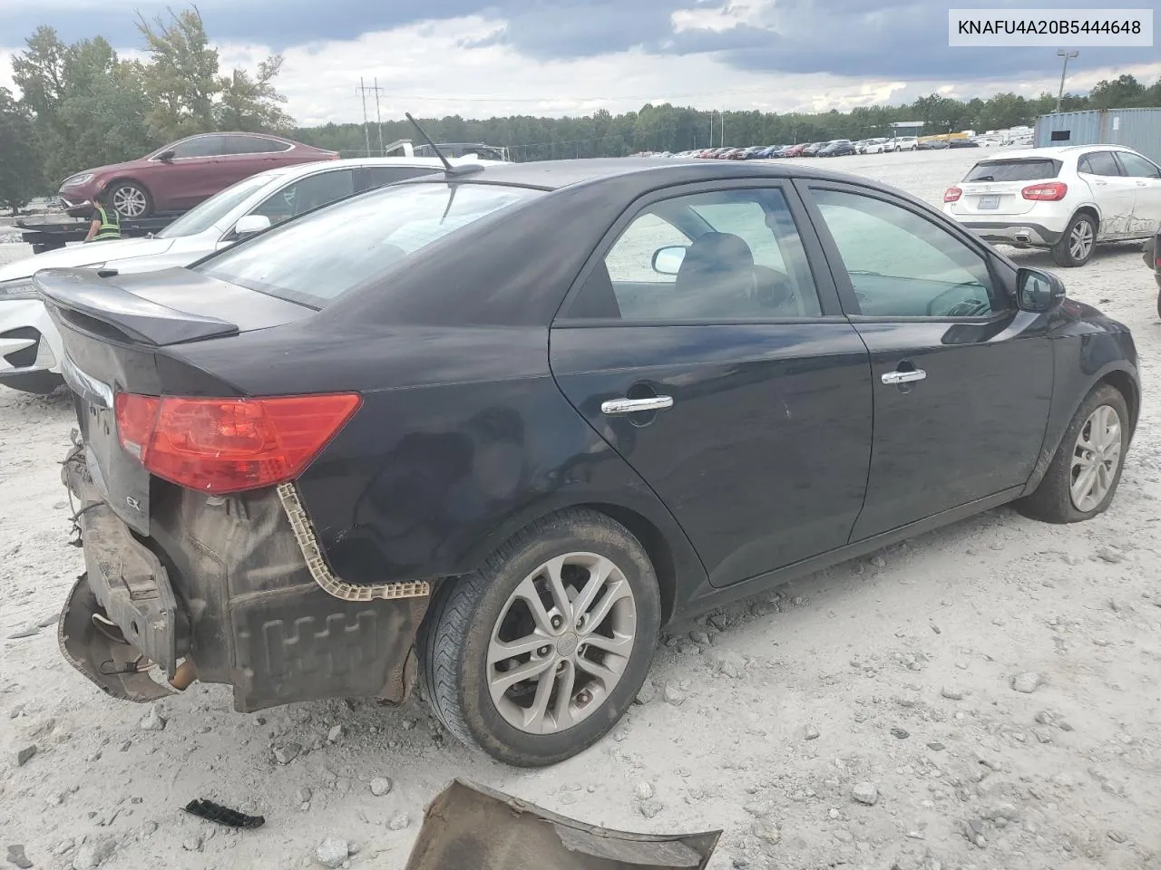 2011 Kia Forte Ex VIN: KNAFU4A20B5444648 Lot: 72132544