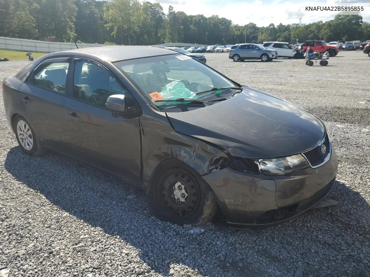 2011 Kia Forte Ex VIN: KNAFU4A22B5895855 Lot: 72362964